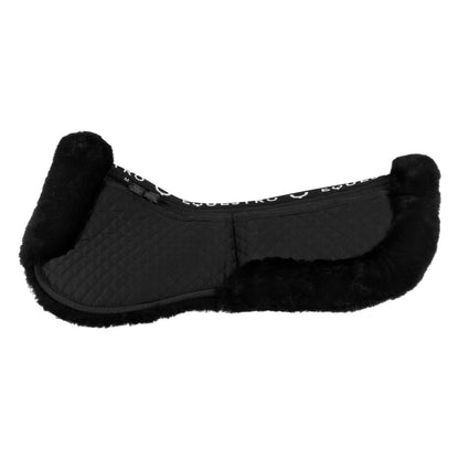Compensador de algodón con bolsillos y borrego Equestro - Black/Black