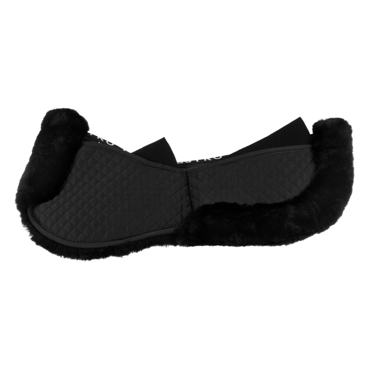 Compensador de algodón con bolsillos y borrego Equestro - Black/Black