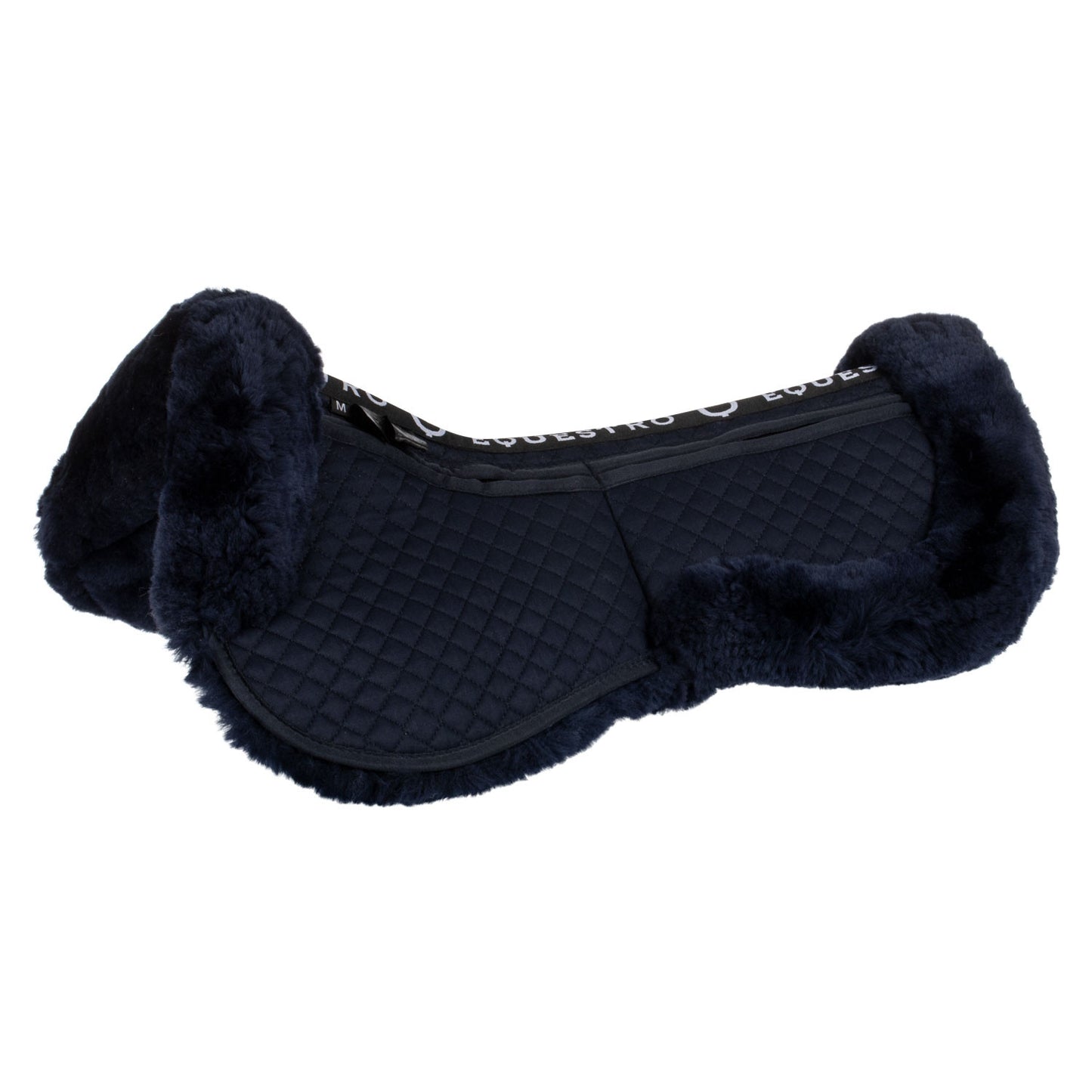 Compensador de algodón con bolsillos y borrego Equestro - Blue/Navy
