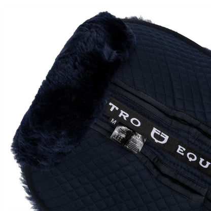 Compensador de algodón con bolsillos y borrego Equestro - Blue/Navy