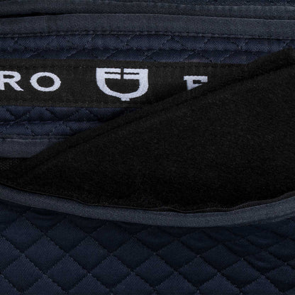 Compensador de algodón con bolsillos y borrego Equestro - Blue/Navy