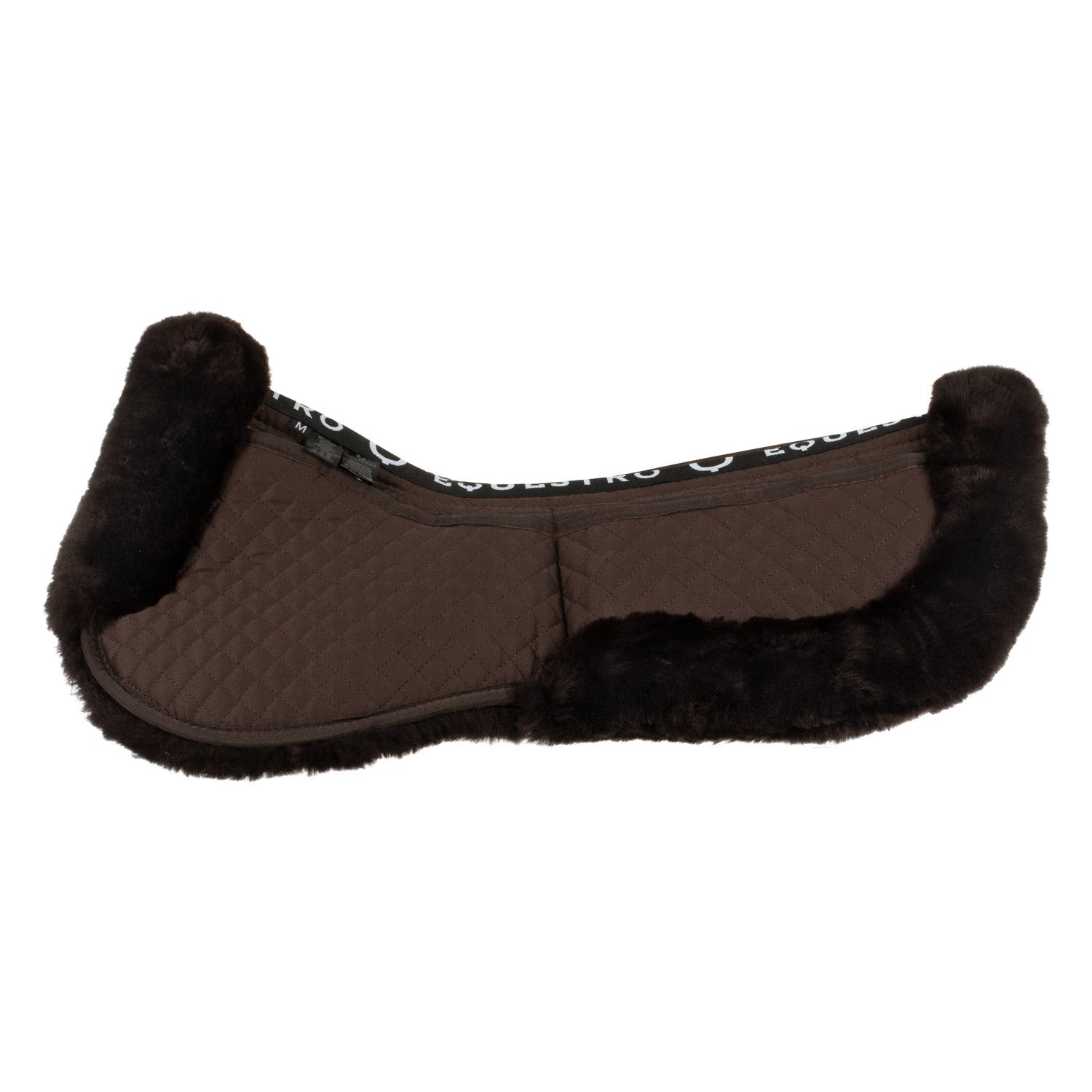 Compensador de algodón con bolsillos y borrego Equestro - Brown/Brown