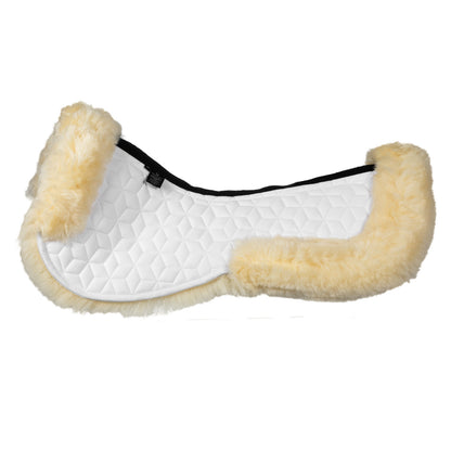 Compensador de tejido técnico y borreguillo Equestro - White/Natural