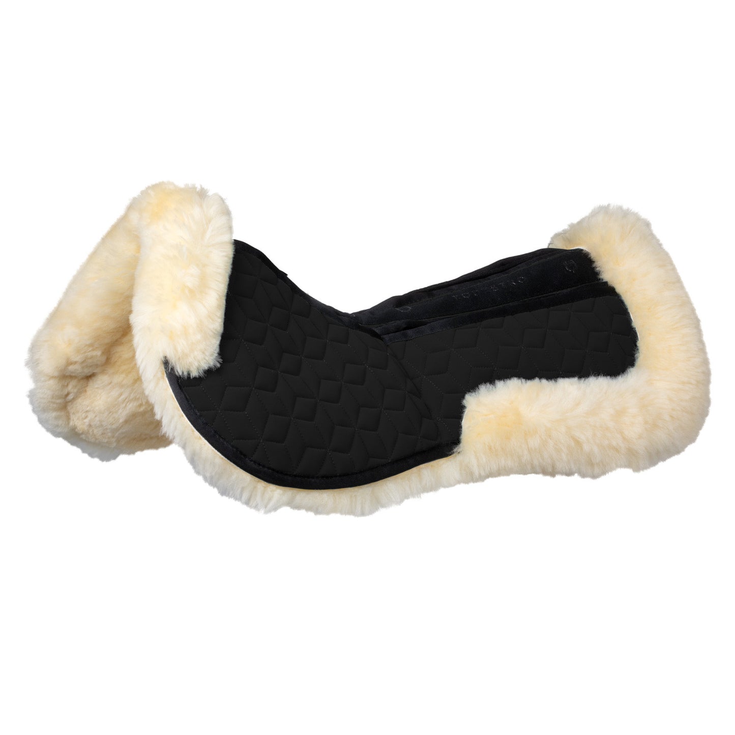 Compensador de elastano con bolsillos y borrego Equestro - Black/Natural