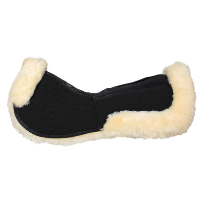 Compensador de elastano con bolsillos y borrego Equestro - Black/Natural