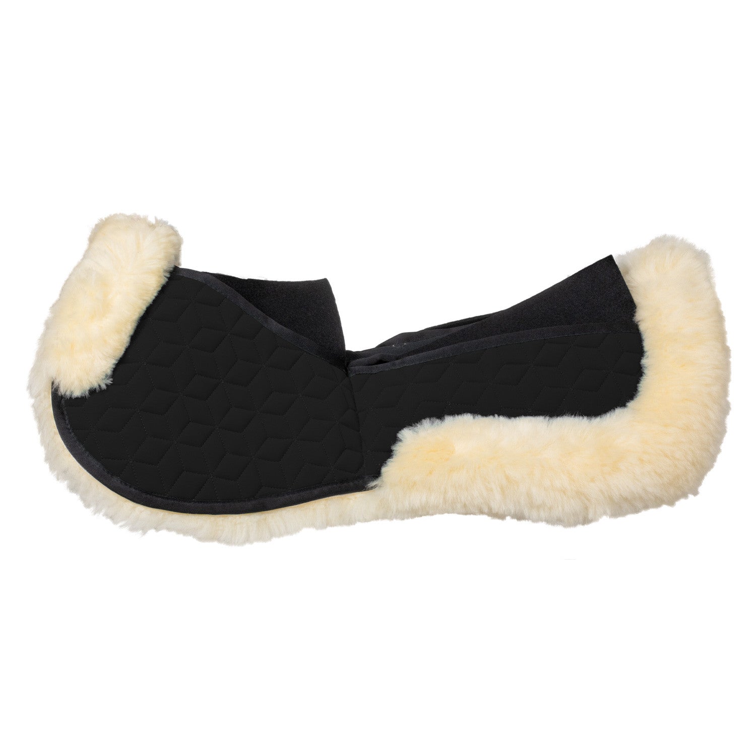 Compensador de elastano con bolsillos y borrego Equestro - Black/Natural