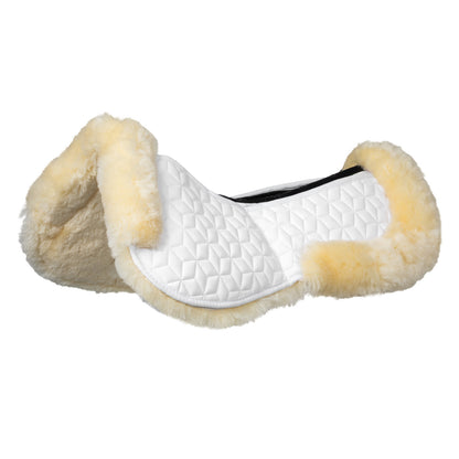 Compensador de elastano con bolsillos y borrego Equestro - White/Natural