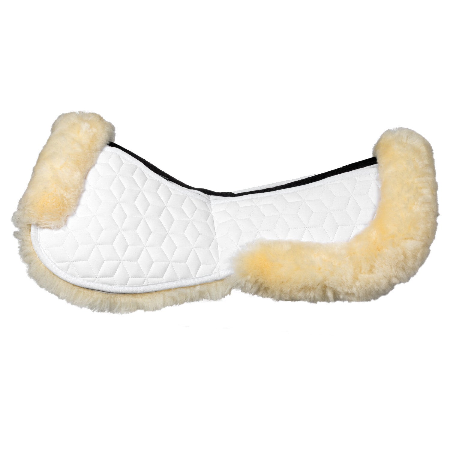 Compensador de elastano con bolsillos y borrego Equestro - White/Natural
