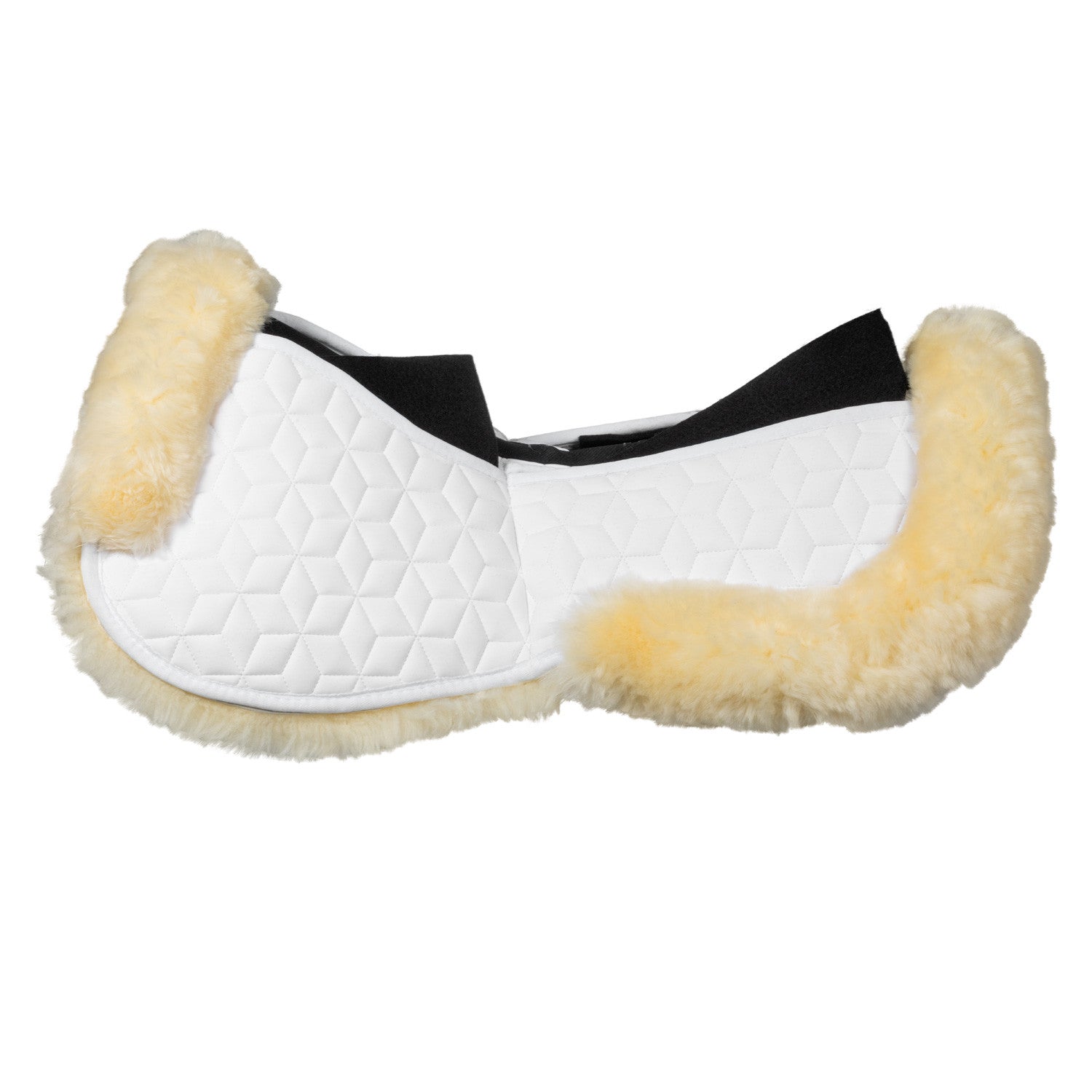 Compensador de elastano con bolsillos y borrego Equestro - White/Natural