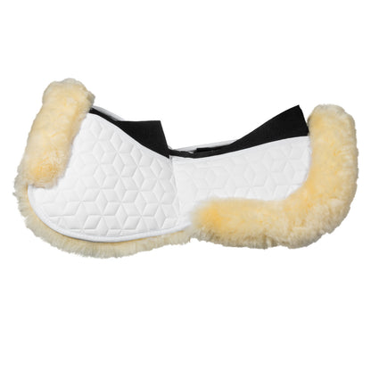 Compensador de elastano con bolsillos y borrego Equestro - White/Natural