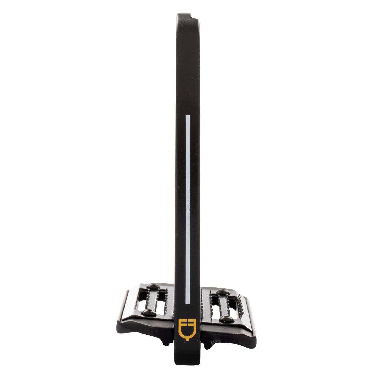 Estribos de aluminio con banco inclinado Equestro - Negro