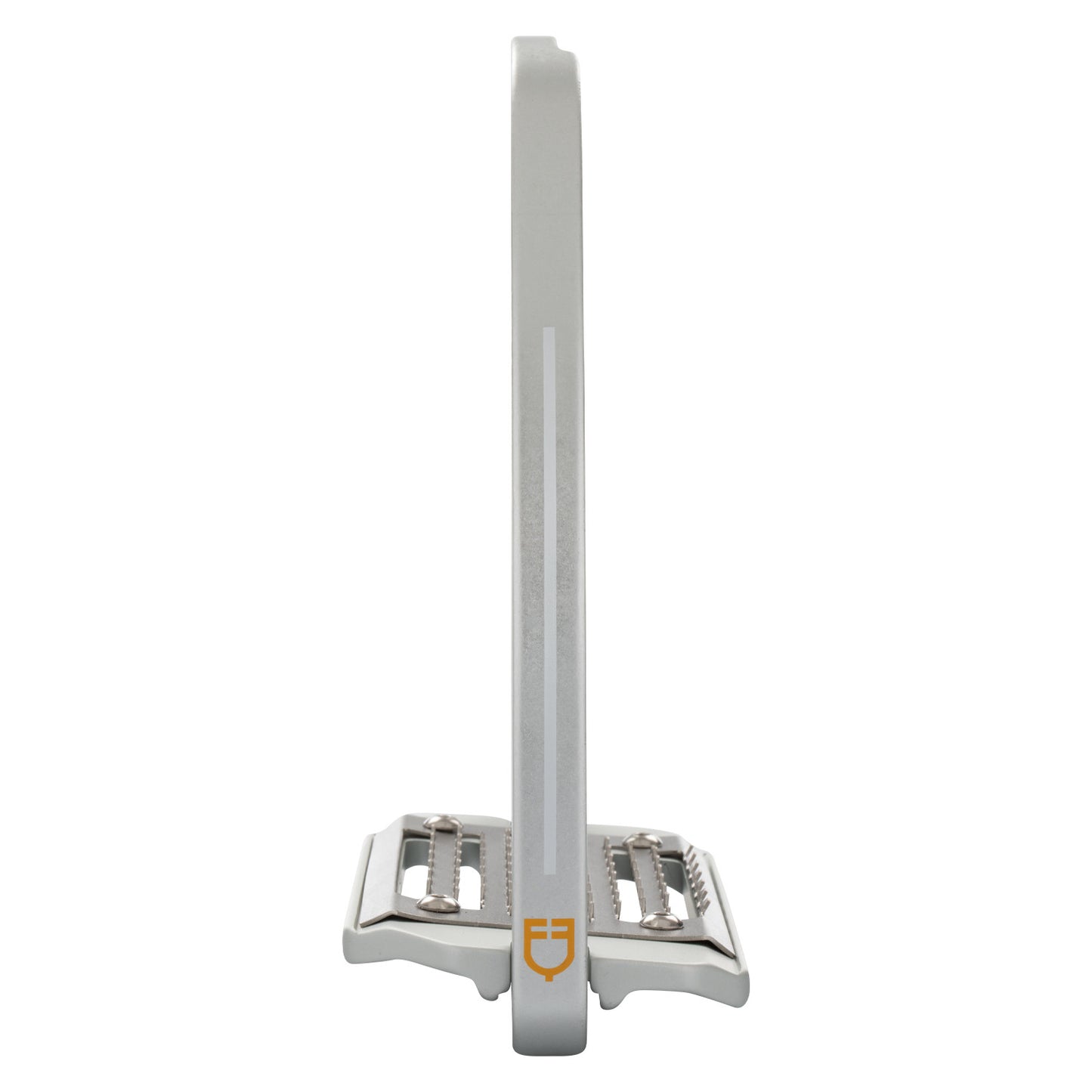 Estribos de aluminio con banco inclinado Equestro - Plateado
