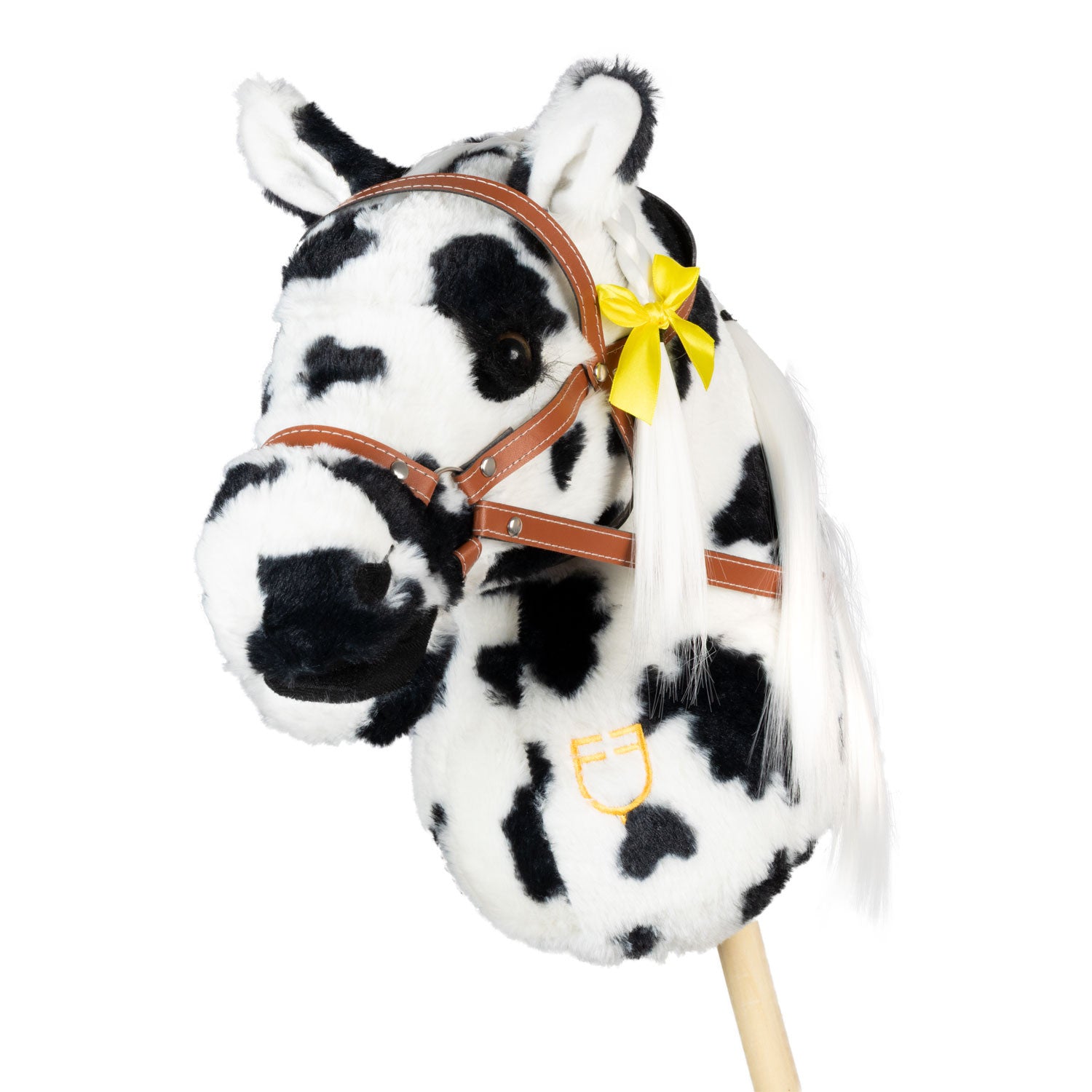 Caballito de madera Equestro - White/Brown