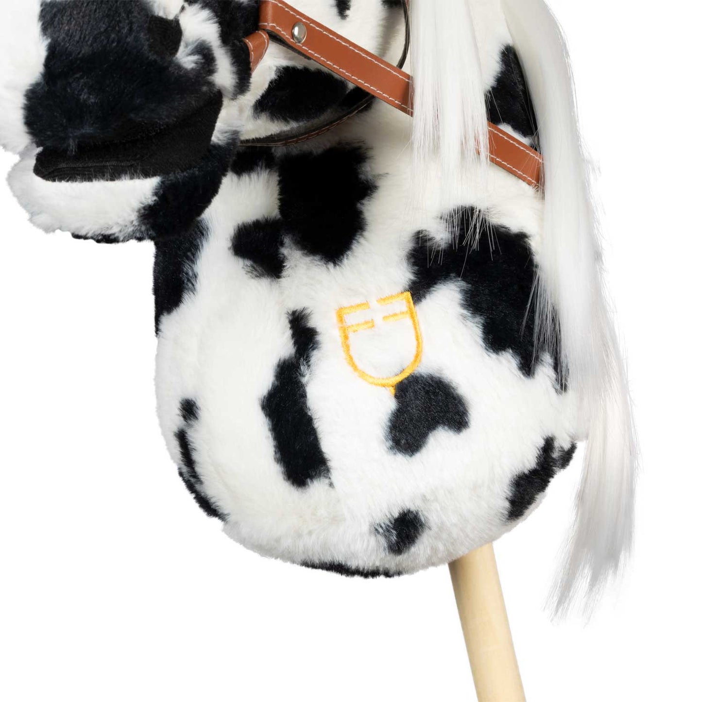 Caballito de madera Equestro - White/Brown