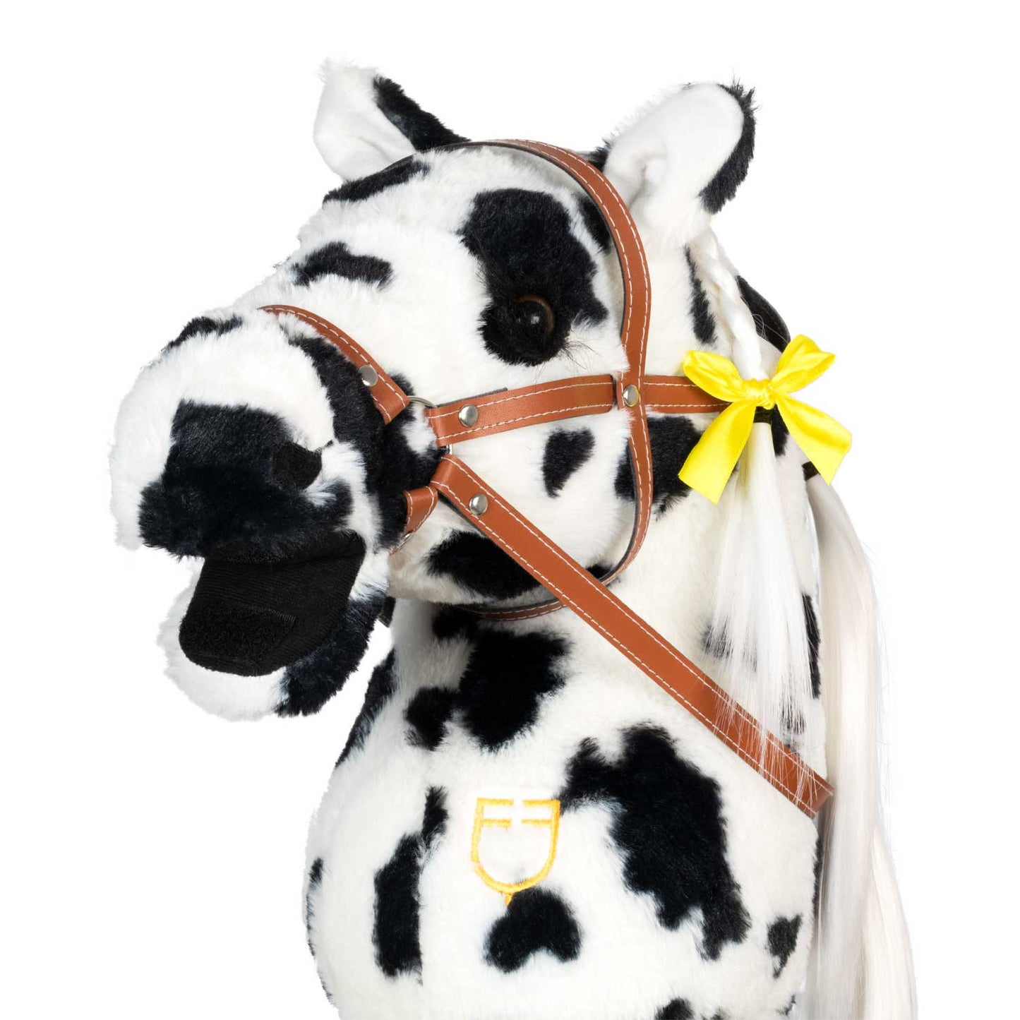 Caballito de madera Equestro - White/Brown