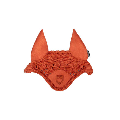 Caperuza antimoscas para caballos de juguete Equestro - Brick Red