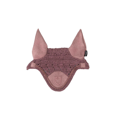 Caperuza antimoscas para caballos de juguete Equestro - Dark Graysh Pink