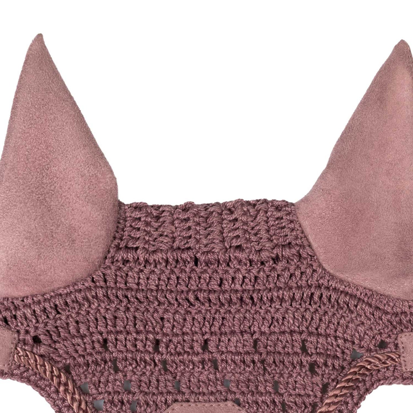 Caperuza antimoscas para caballos de juguete Equestro - Dark Graysh Pink