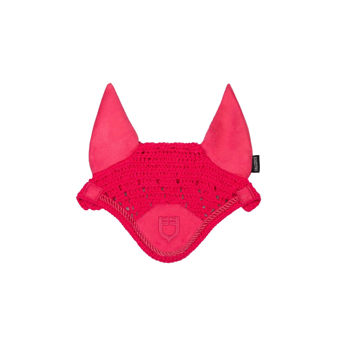 Caperuza antimoscas para caballos de juguete Equestro - Fucsia
