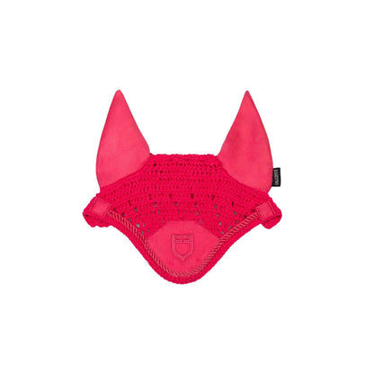 Caperuza antimoscas para caballos de juguete Equestro - Fucsia