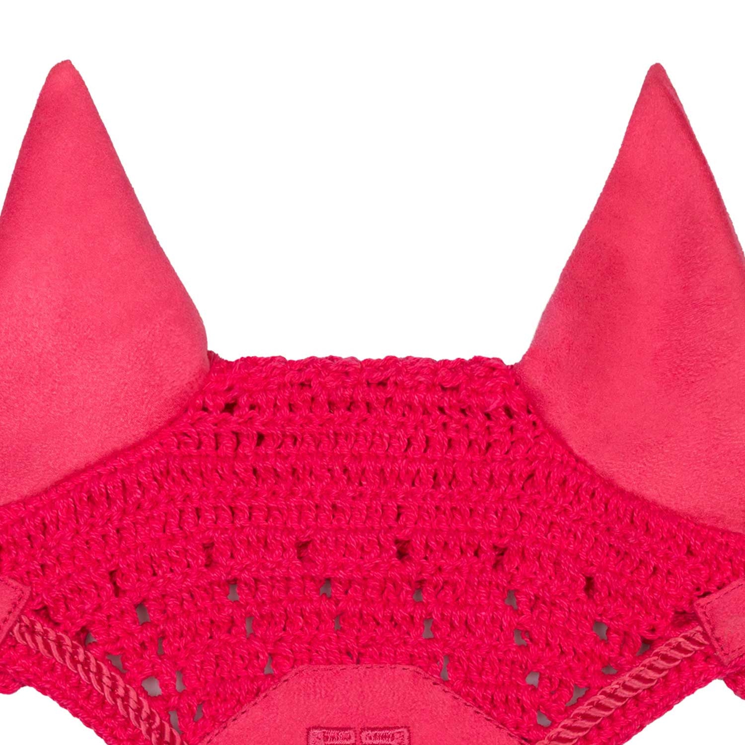 Caperuza antimoscas para caballos de juguete Equestro - Fucsia