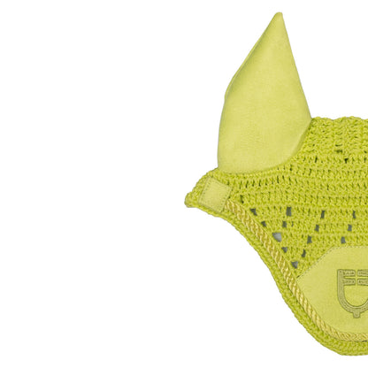 Caperuza antimoscas para caballos de juguete Equestro - Lime