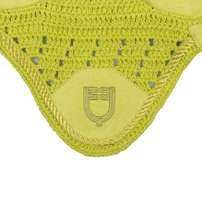 Caperuza antimoscas para caballos de juguete Equestro - Lime