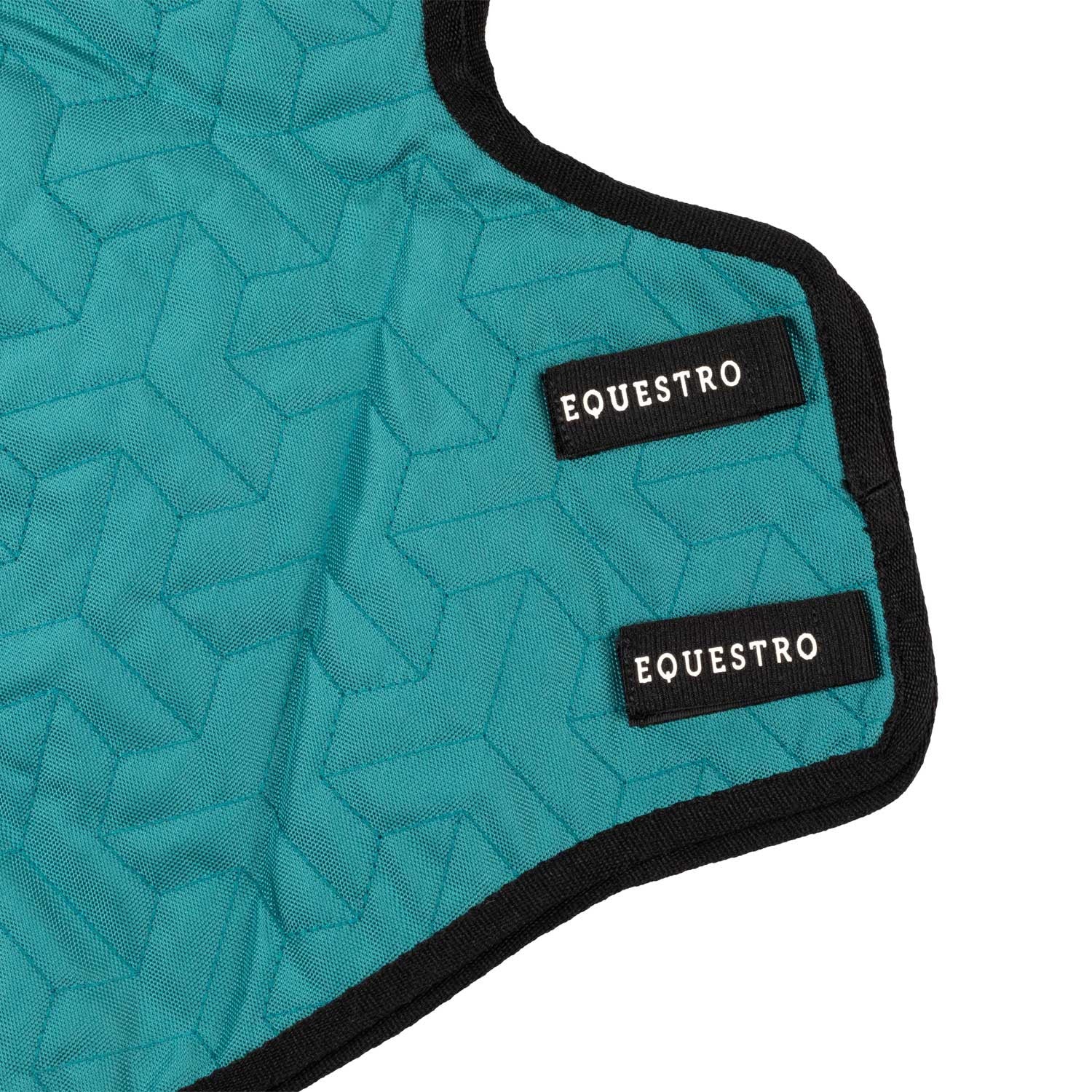Alfombra de caballito de madera Equestro - Dark Cyan
