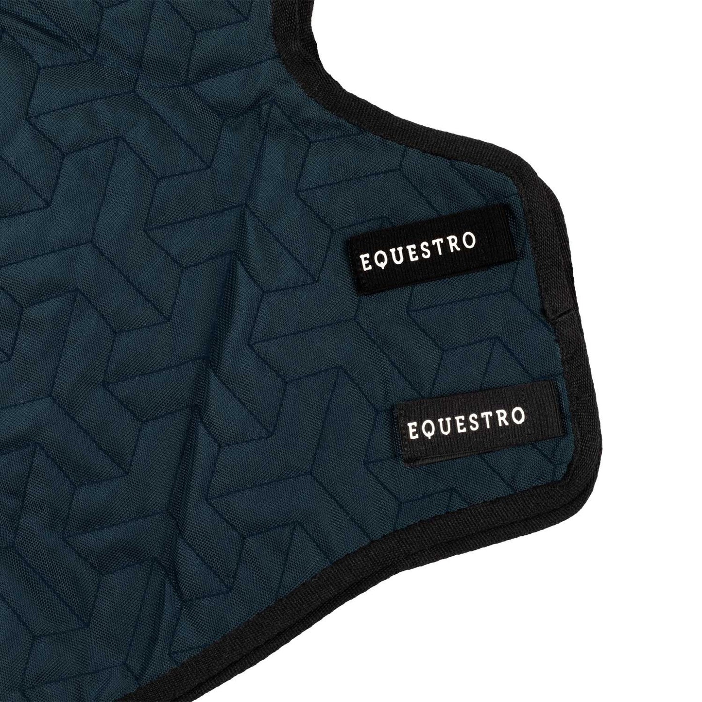 Alfombra de caballito de madera Equestro - Azul marino
