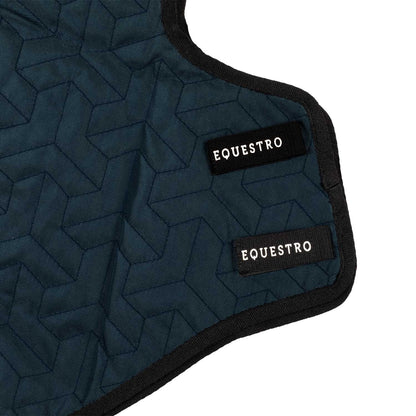 Alfombra de caballito de madera Equestro - Azul marino