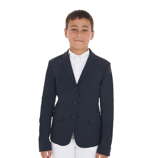 Chaqueta de niños de concurso tres botones Equestro