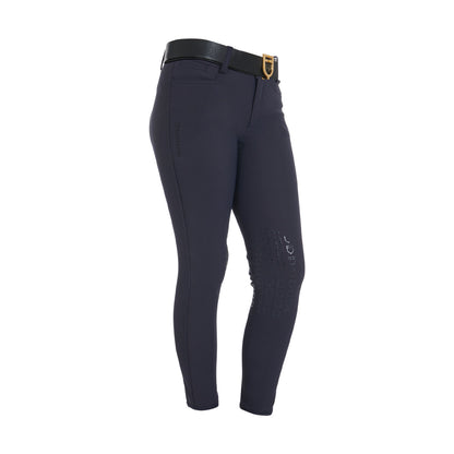 Pantalones unisex infantiles slim fit Equestro - Navy Blazer