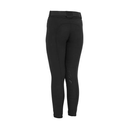 Pantalones unisex infantiles slim fit Equestro - Negro
