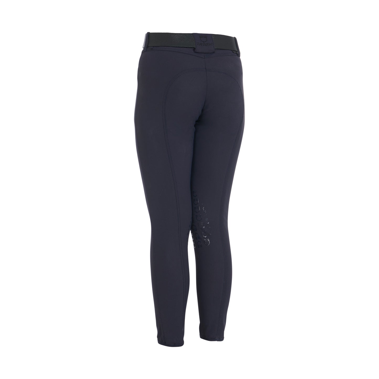 Pantalones unisex infantiles slim fit Equestro - Azul marino