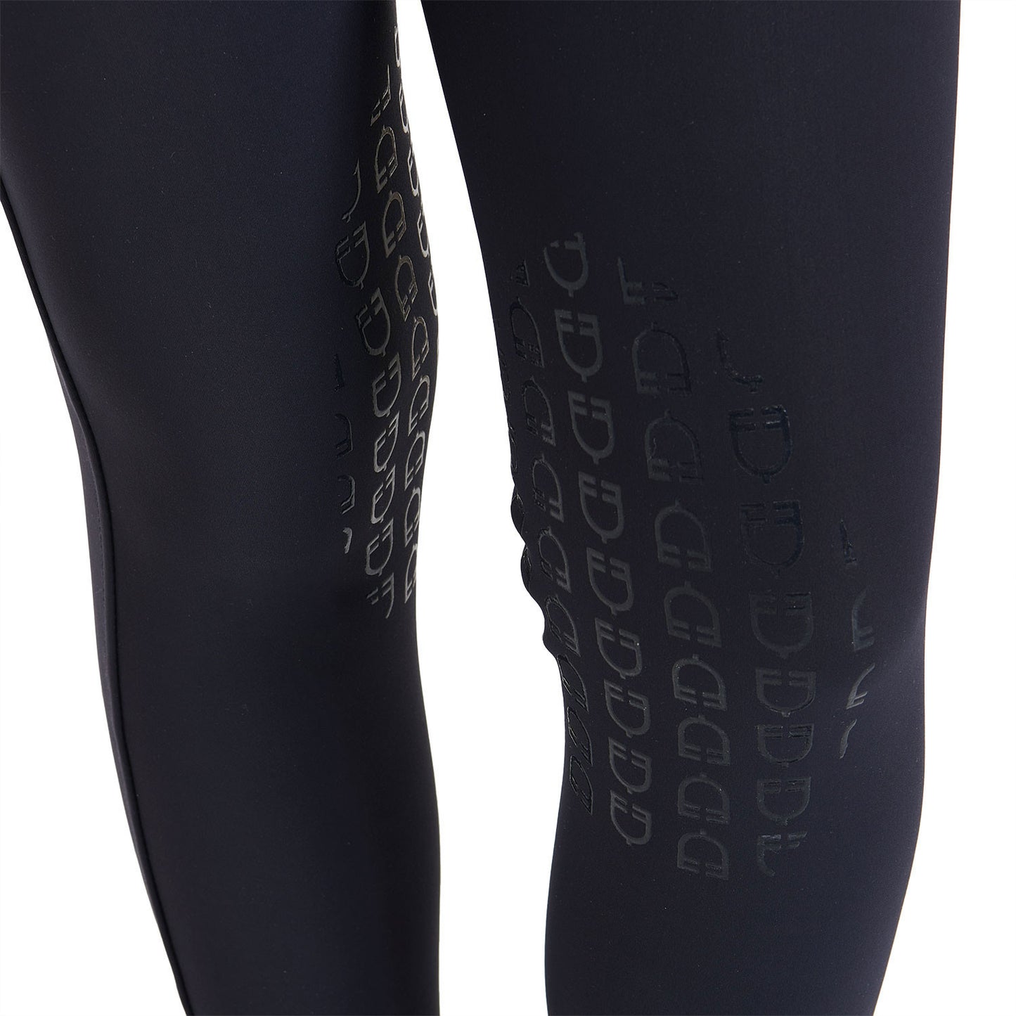 Pantalones unisex infantiles slim fit Equestro - Azul marino