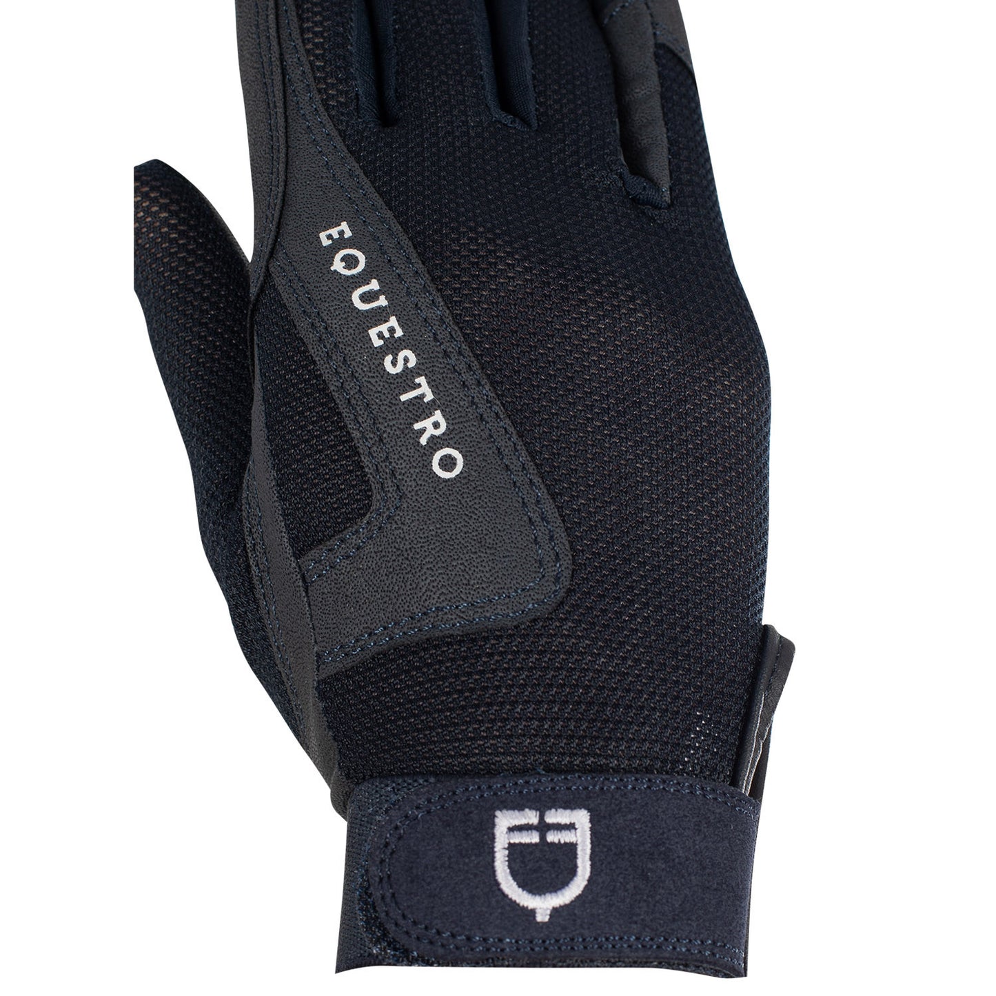 Guantes infantiles de tejido técnico Equestro - Azul marino