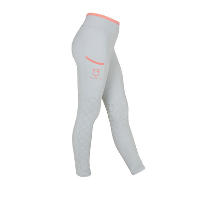 Leggings para niña con decoraciones perforadas Equestro