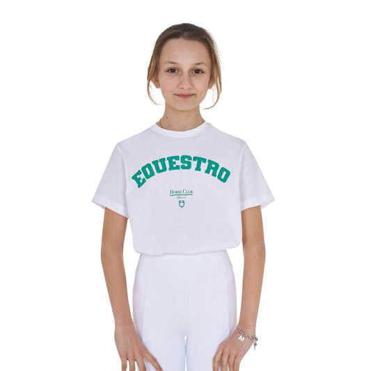 Camiseta niña Horse Club de algodón Equestro
