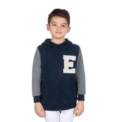 Sudadera con cremallera completa de invierno para niño Equestro