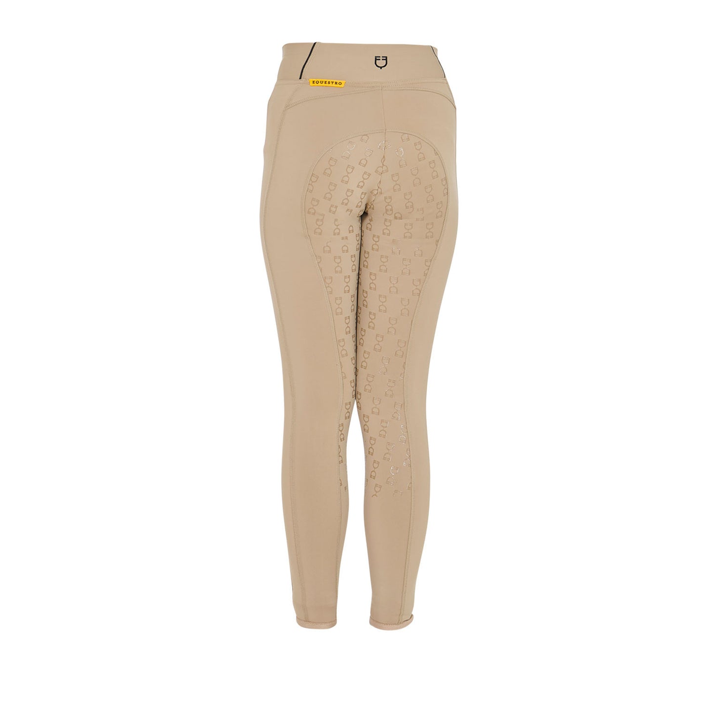 Leggings niña slim fit grip con logo Equestro - Incense
