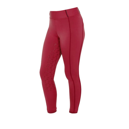 Leggings niña slim fit grip con logo Equestro - Scooter
