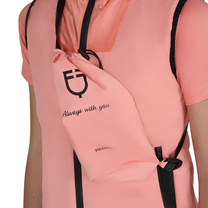 Chaleco sin mangas para niños unisex línea plegable Equestro - Desert Flower (15-1435)/Harbor Mist