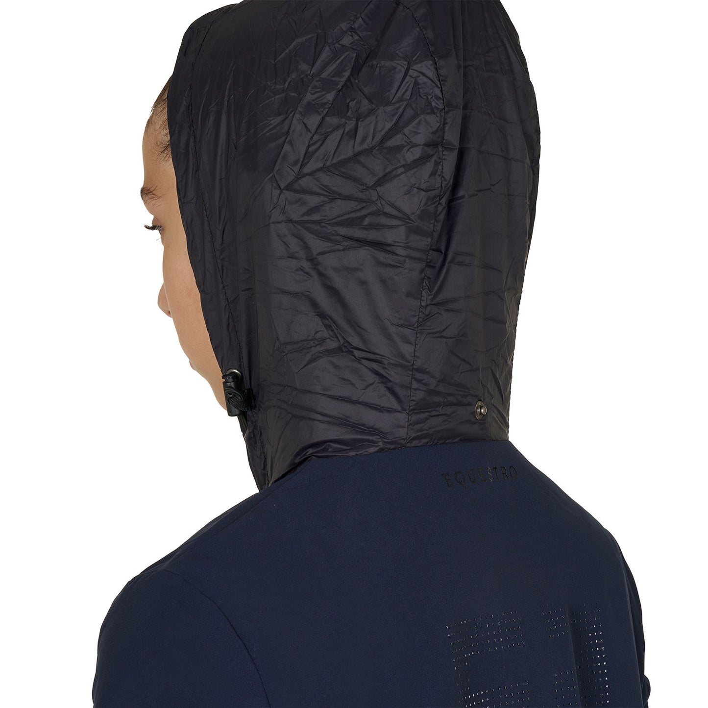 Softshell unisex para niños con logo en la espalda Equestro - Navy Blazer