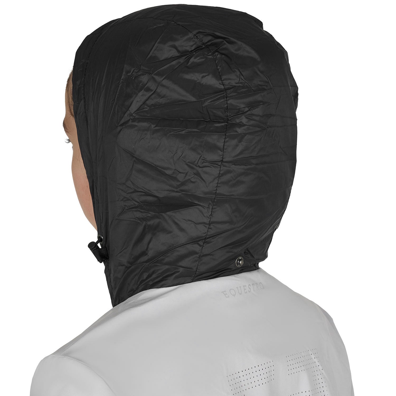 Softshell unisex para niños con logo en la espalda Equestro - Harbor Mist (14-4202)/Desert Flower