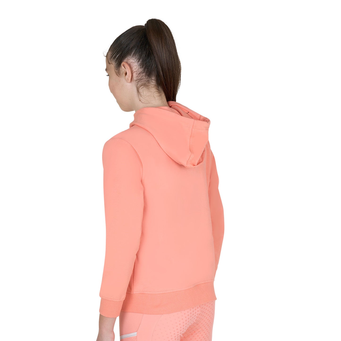 Sudadera infantil unisex con capucha y cremallera frontal Equestro - Desert Flower