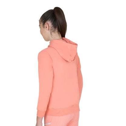 Sudadera infantil unisex con capucha y cremallera frontal Equestro - Desert Flower