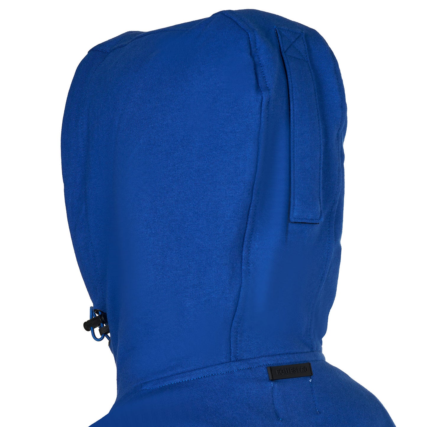 Sudadera infantil unisex con capucha y cremallera frontal Equestro - Blue Quartz