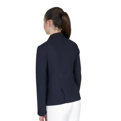Chaqueta infantil unisex concurso cremallera y botones Equestro - Navy Blazer