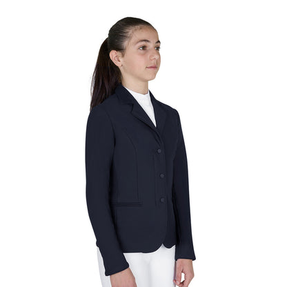 Chaqueta infantil unisex concurso cremallera y botones Equestro - Navy Blazer