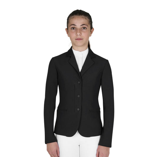 Chaqueta infantil unisex concurso cremallera y botones Equestro